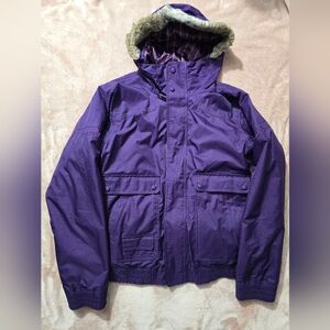 Burton Dry Ride purple ski or snowboard jacket Xlarge